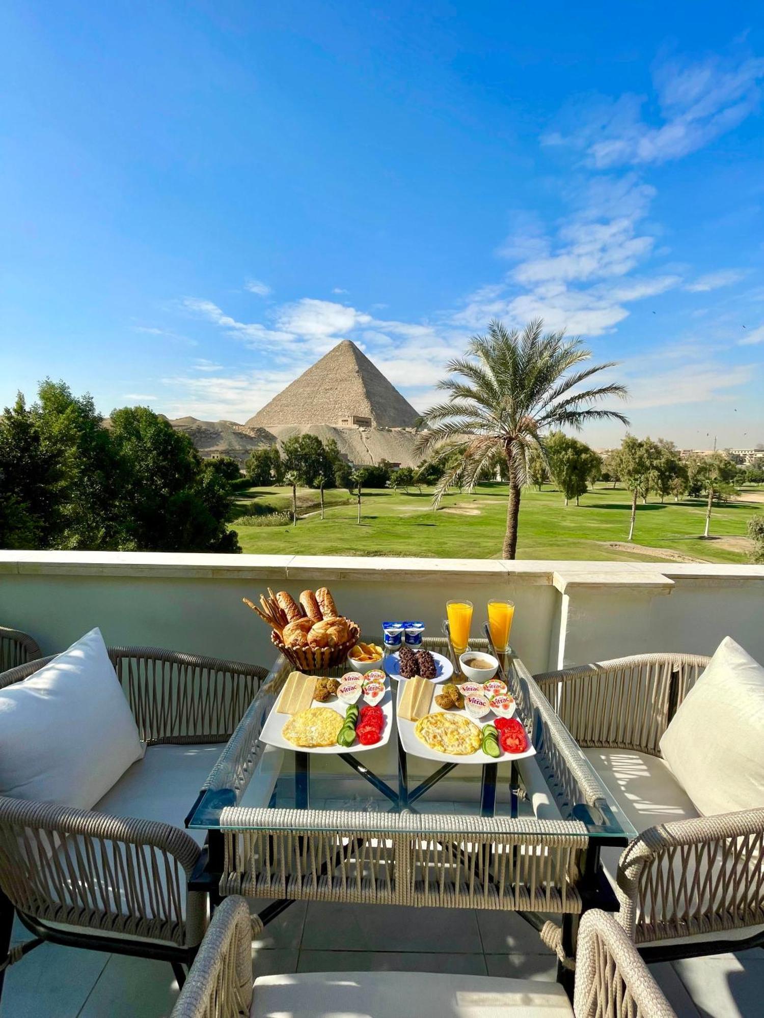 New Glamour Pyramids Hotel Kafrat al Jabal Exterior foto
