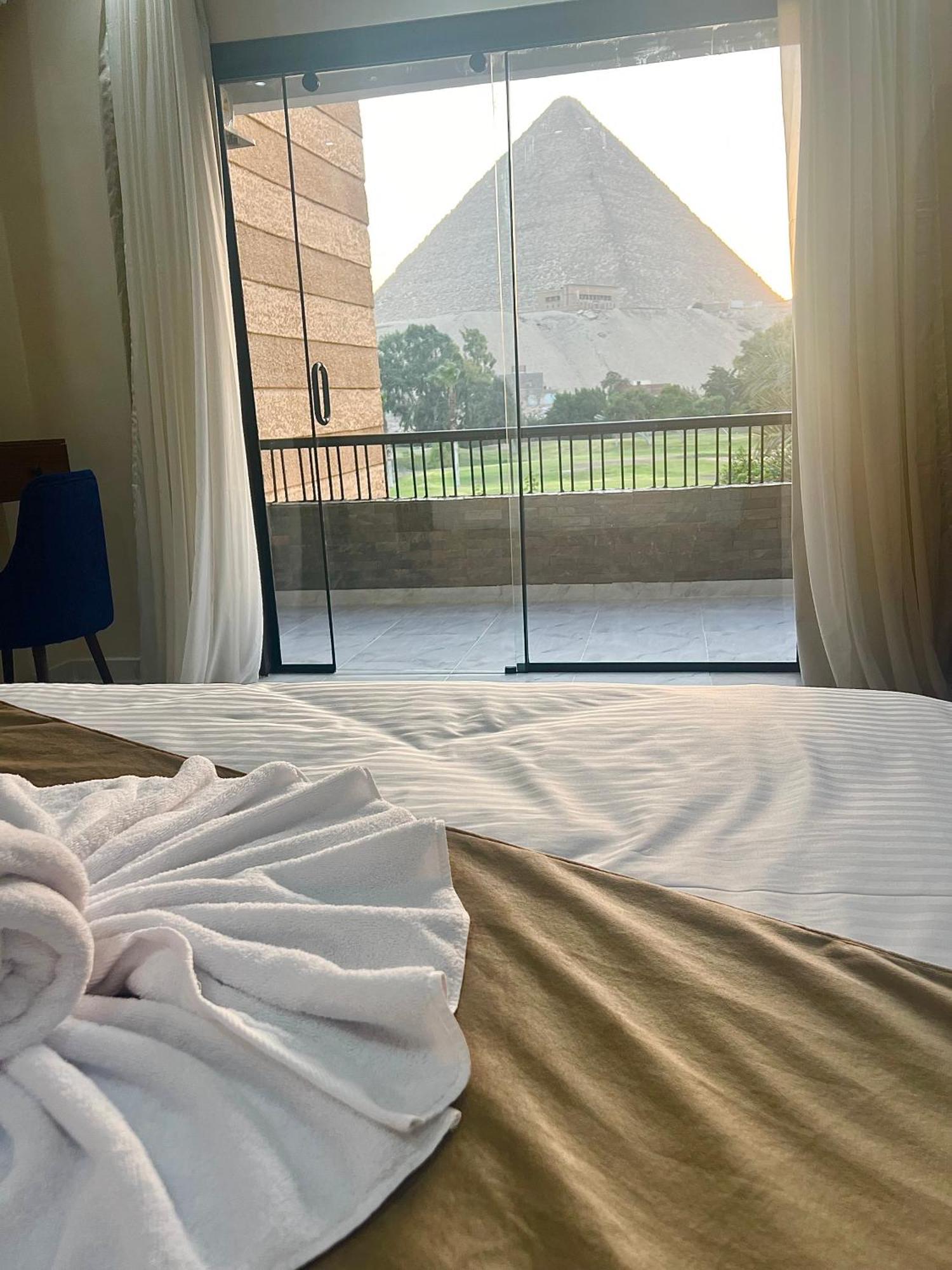 New Glamour Pyramids Hotel Kafrat al Jabal Exterior foto