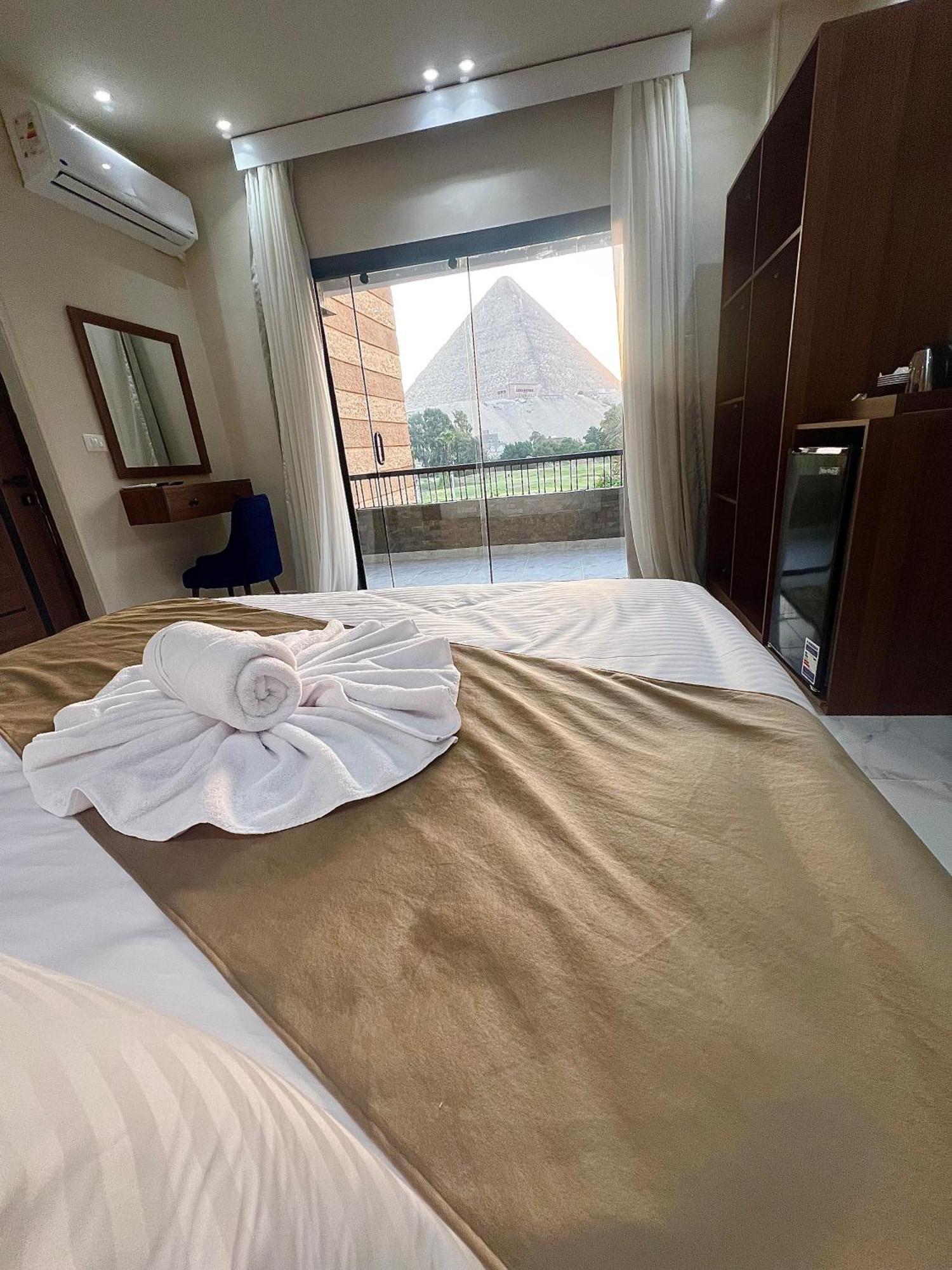 New Glamour Pyramids Hotel Kafrat al Jabal Exterior foto