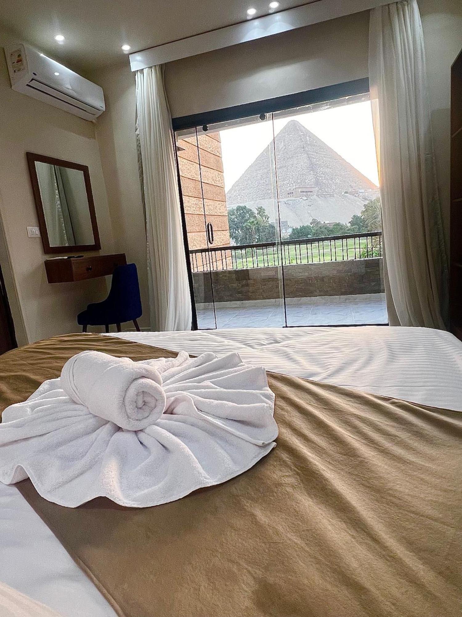 New Glamour Pyramids Hotel Kafrat al Jabal Exterior foto