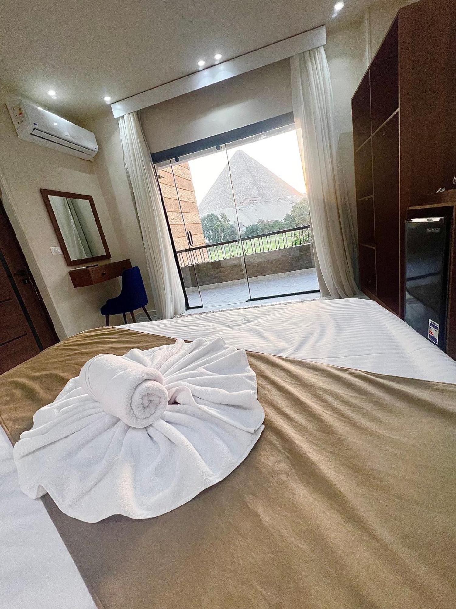 New Glamour Pyramids Hotel Kafrat al Jabal Exterior foto
