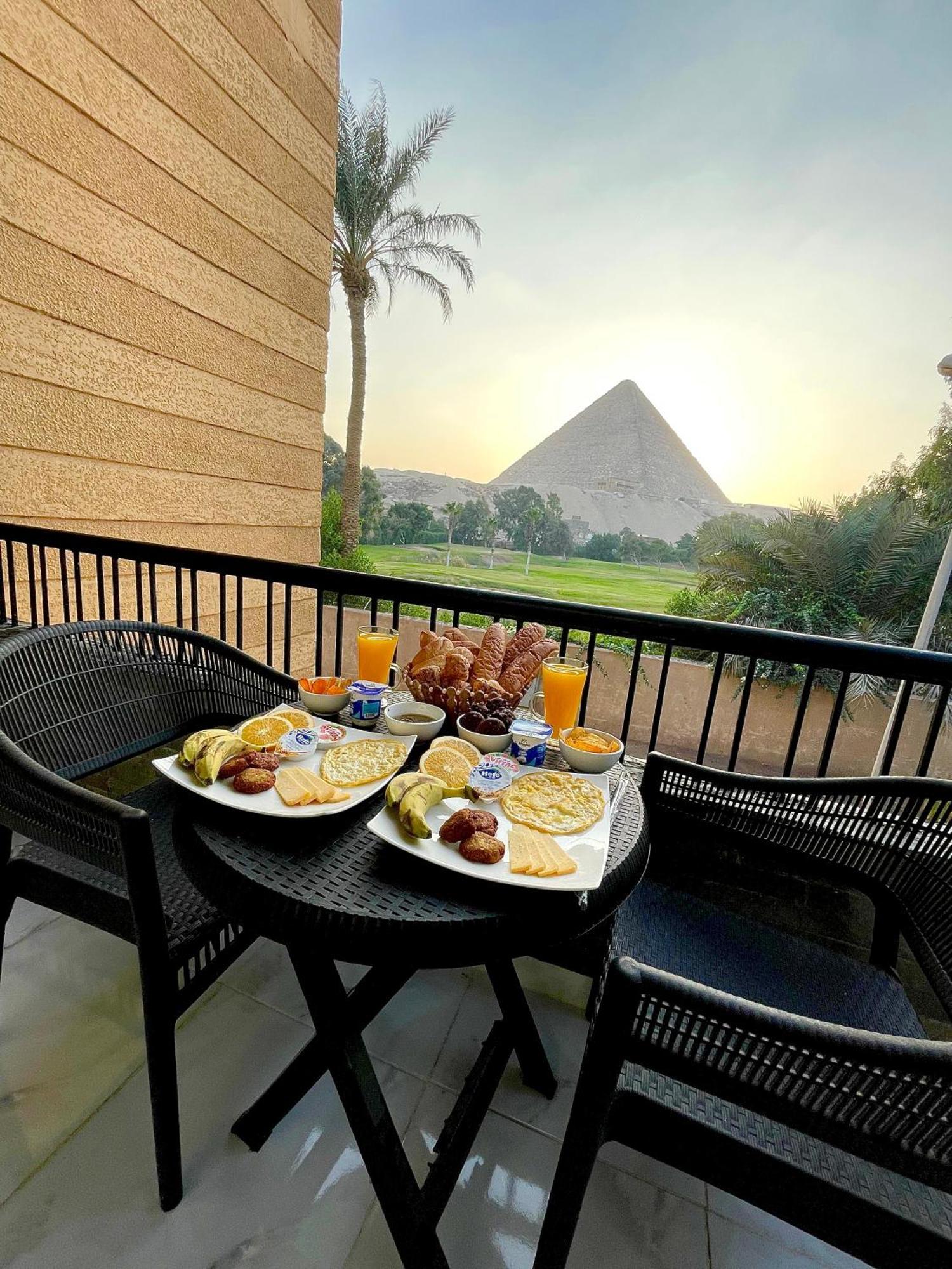 New Glamour Pyramids Hotel Kafrat al Jabal Exterior foto